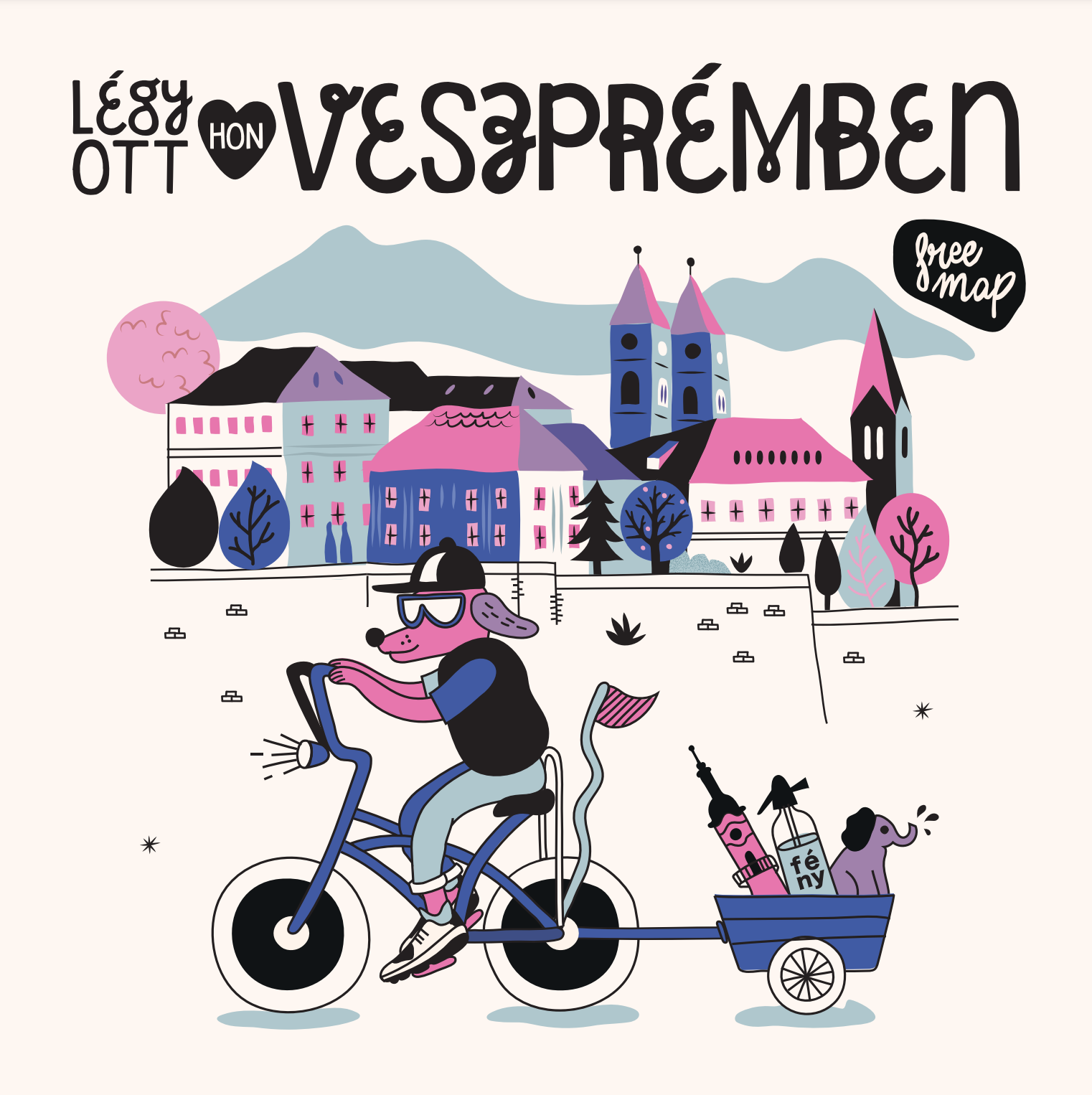 Légy ott(hon) Veszprémben térkép