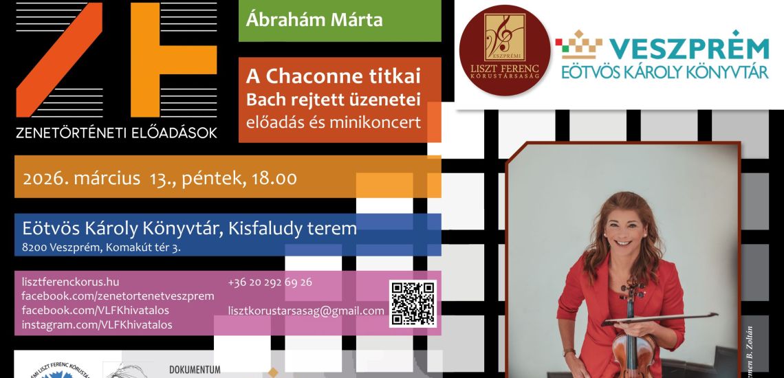 Zenetörténeti előadások - Ábrahám Márta