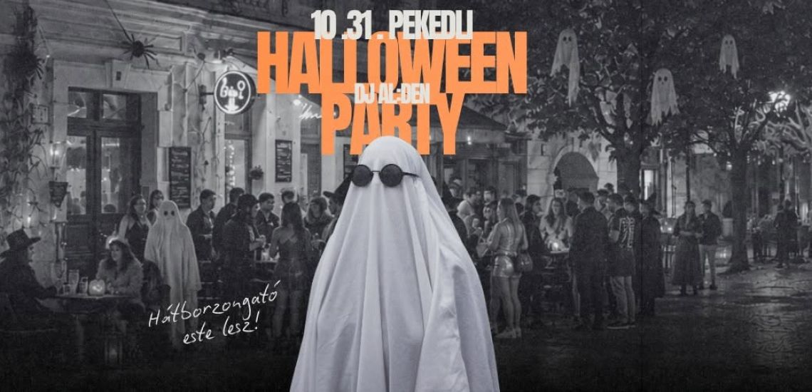 Halloween party a Pekedliben