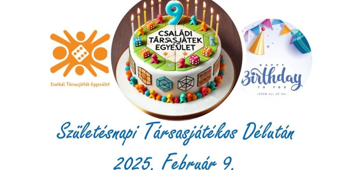 Születésnapi társasjátékos délután