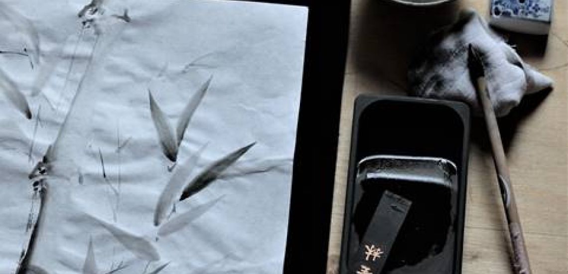 "SUIBOKUGA” Japán Tusfestés Workshop