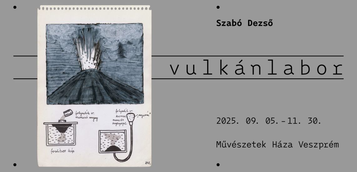 VULKÁNLABOR / VOLCANO LAB / Szabó Dezső - kiállításmegnyitó