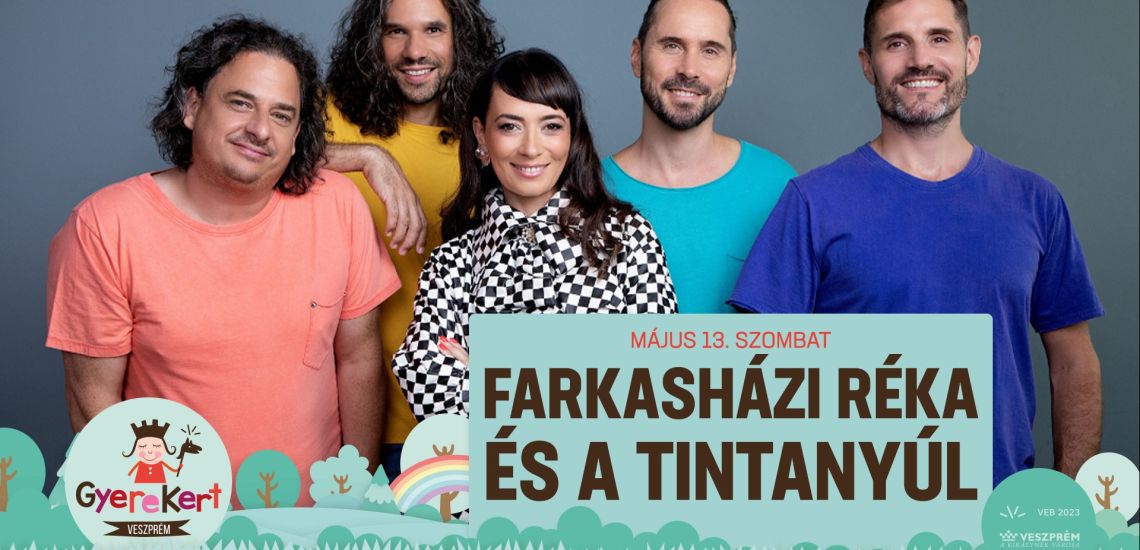 Farkasházi Réka és a Tintanyúl koncert // GyereKert 2023