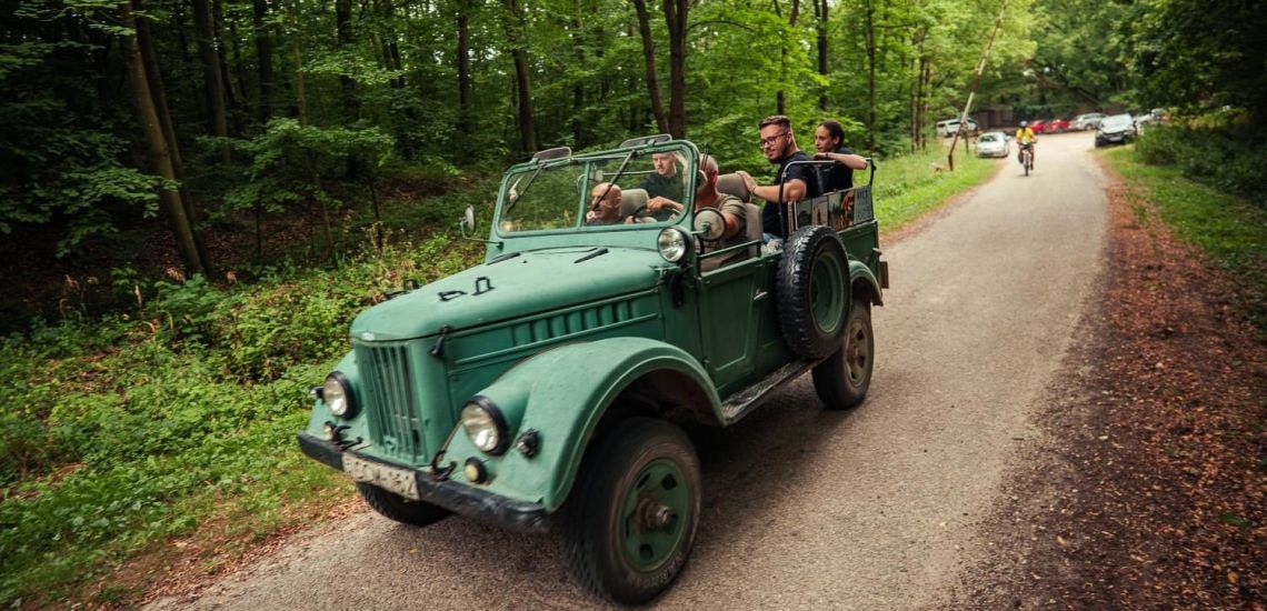 GAZ terepjárós kaland Veszprémben: Városi túra lenyűgöző kilátásokkal, Óvóhely bejárással 09.13.