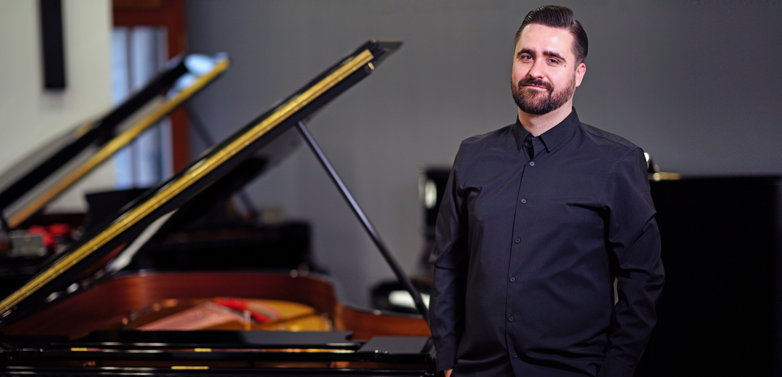 88 érintés: a zongora ünnepe Kovács Gergely zongoraművésszel