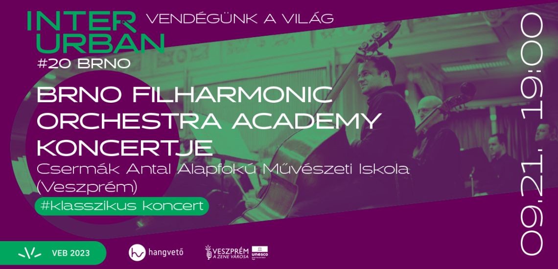 Brno Filharmonic Orchestra Academy koncertje // InterUrbán – #20 Brno (CZ)