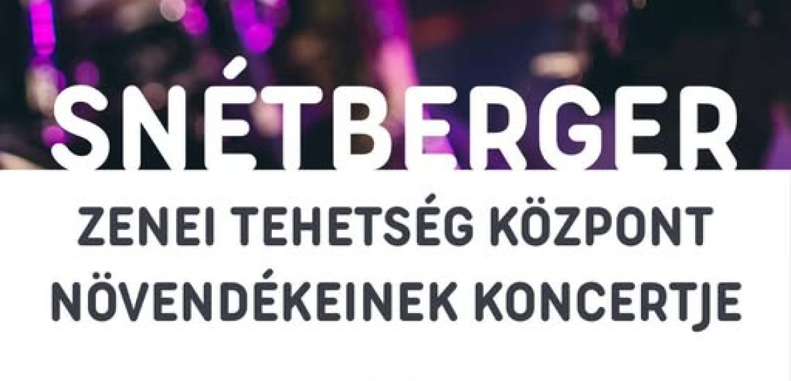 Ruttner Jazz Klub - Snétberger Zenei Tehetségkutató Központ növendékei