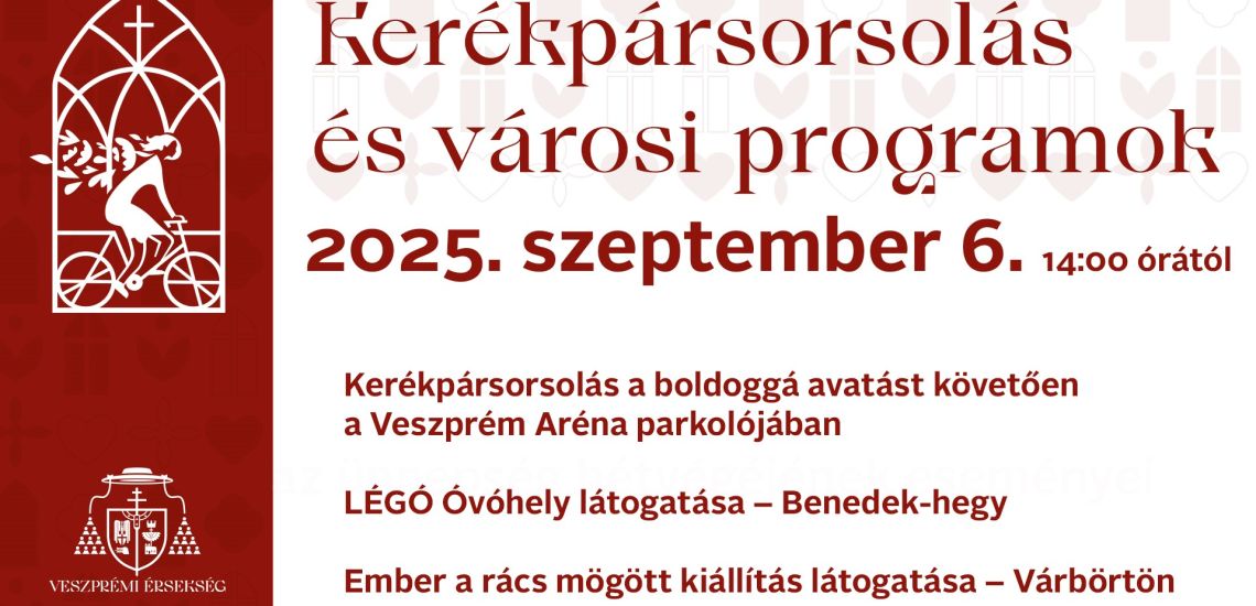 Kerékpársorsolás és városi programok