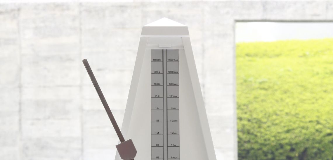 Take your Time - Yasuhiro Suzuki metronóm installáció // InterUrbán – #21 Hamamatsu (JP)