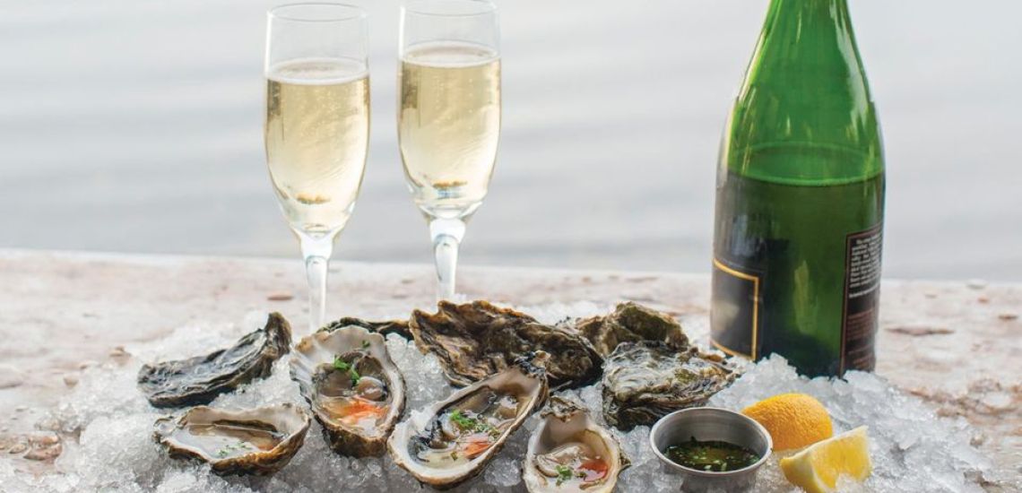 Évzáró Borklub // Champagne és Osztriga