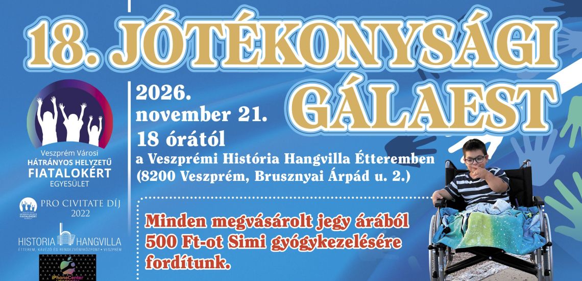 18. Jótékonysági Gálaest