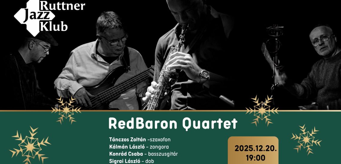 RedBaron Quartet a Ruttner Jazz Klubban