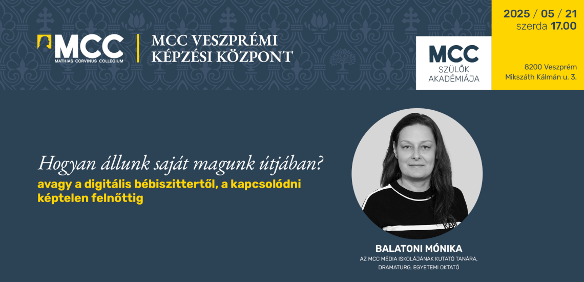 Hogyan állunk saját magunk útjában? avagy a digitális bébiszittertől, a kapcsolódni képtelen felnőttig - előadás