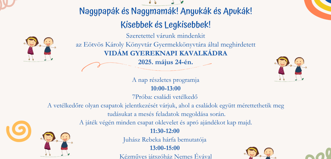 Vidám gyereknapi kavalkád