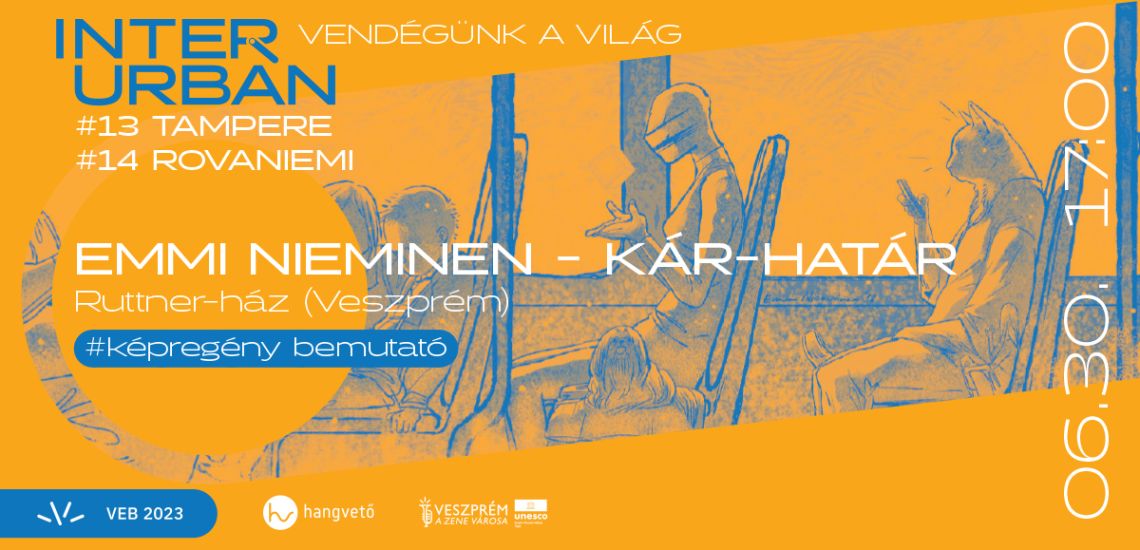 Emmi Nieminen: Kár-határ képregény-bemutató // InterUrbán – #13 Tampere #14 Rovaniemi