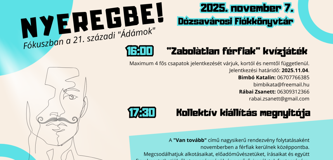 Nyeregbe!  Fókuszban a 21. századi "Ádámok"