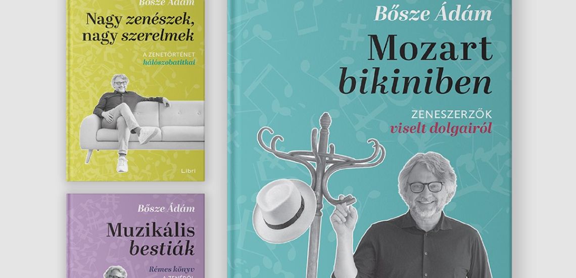 Mozart bikiniben - könyvbemutató Bősze Ádámmal
