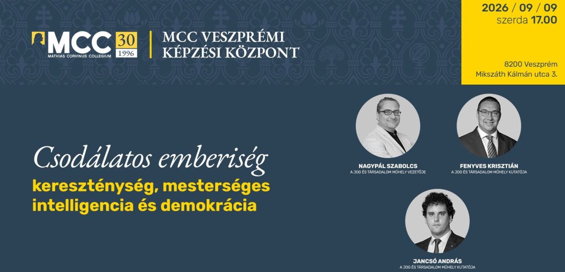 Csodálatos emberiség: kereszténység, mesterséges intelligencia és demokrácia