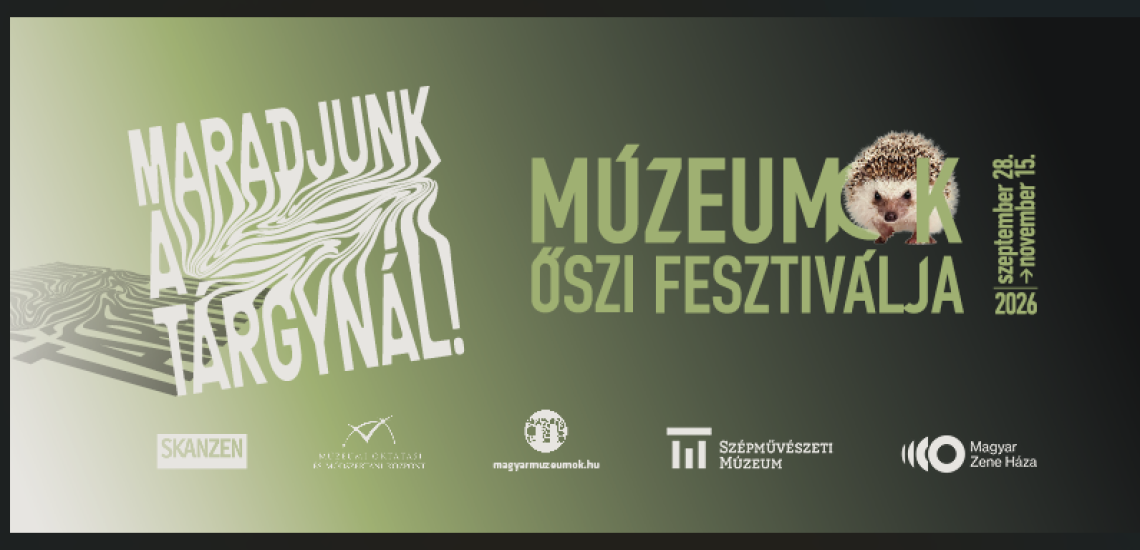 Múzeumok őszi fesztiválja 2026 / Veszprém