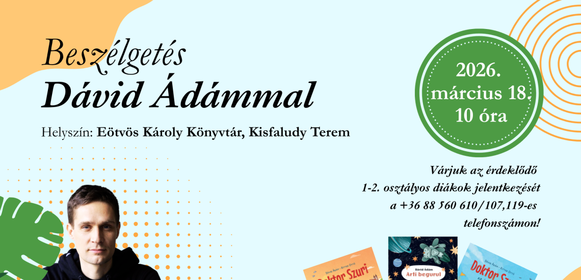 Beszélgetés Dávid Ádámmal