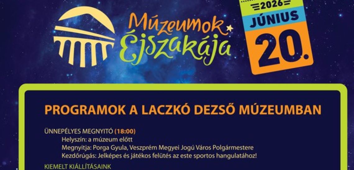 Múzeumok Éjszakája a Laczkó Dezső Múzeumban