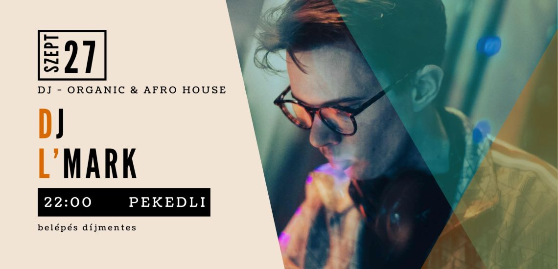 DJ L'mark a Pekedliben