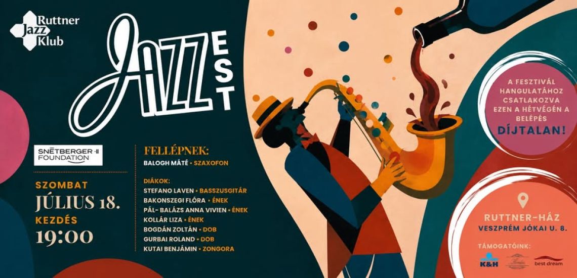 Ruttner Jazz Klub - Snétberger Tehetség Központ koncertje