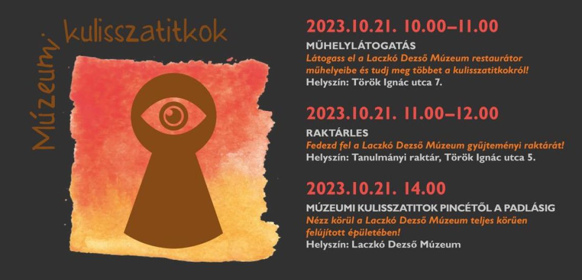 Múzeumi kulisszatitkok