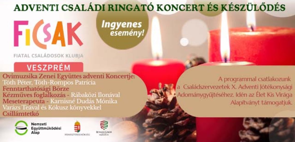 Adventi családi ringató koncert és készülődés 