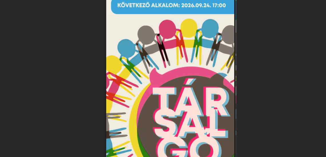„Társalgó” programsorozat XI. - Bödecs Barnabás