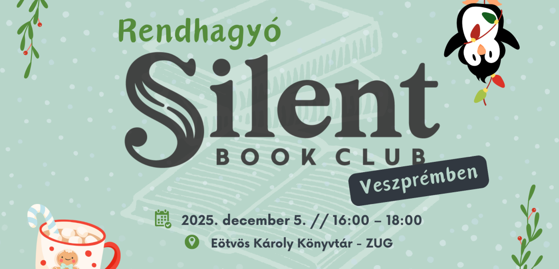 Rendhagyó Silent Book Club Veszprémben