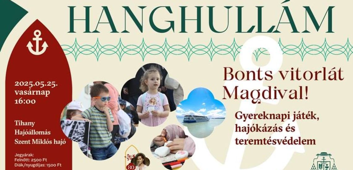 Hanghullám-Bonts vitorlát Magdival!