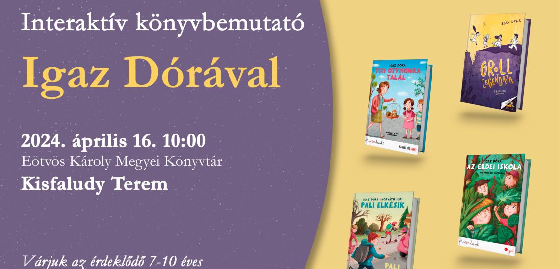 Interaktív könyvbemutató