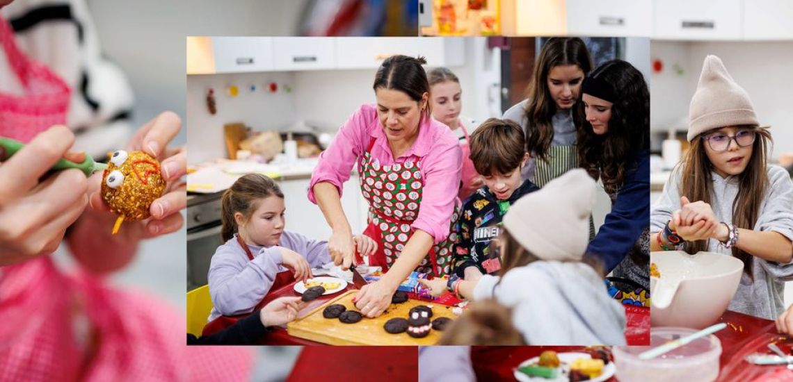 Adventi süti készítő workshop gyerekeknek Kalas Györgyivel