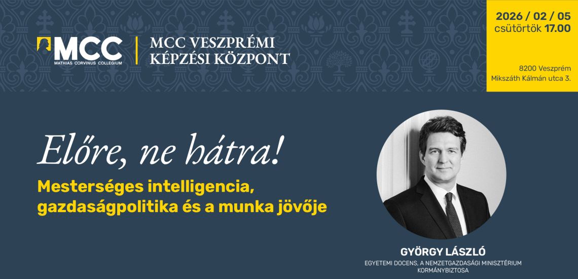 "Előre ne hátra!" - Mesterséges intelligencia, gazdaságpolitika és a munka jövője
