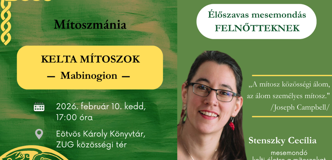 Élőszavas mesemondás felnőtteknek Stenszky Cecíliával