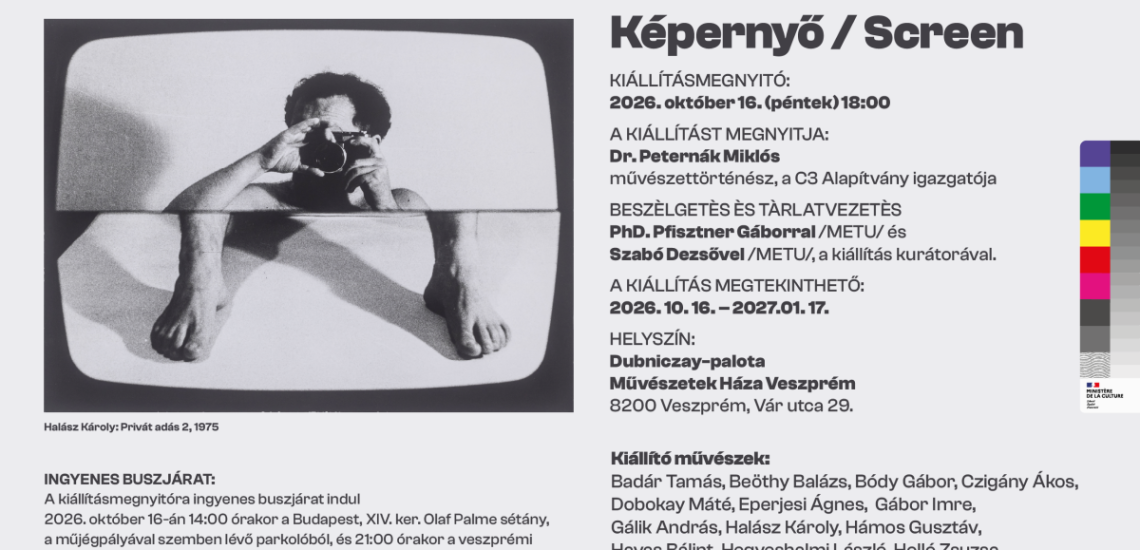 Képernyő / Screen - kiállítás-megnyitó