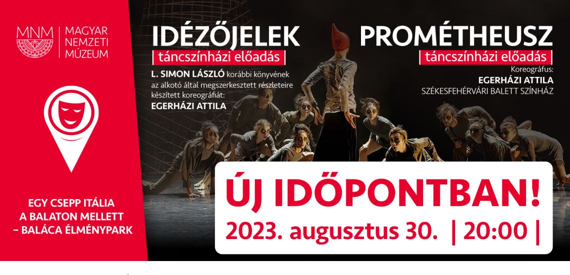 Idézőjelek-Prométheusz táncszínházi előadások Balácán - Székesfehérvári Balett Színház