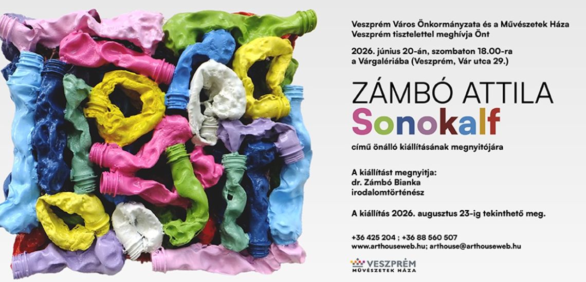 Zámbó Attila / SONOKALF / Várgaléria - kiállításmegnyitó