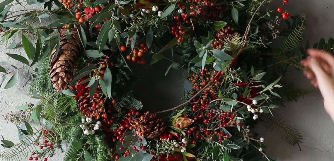 Karácsonyi kopogtató készítő workshop