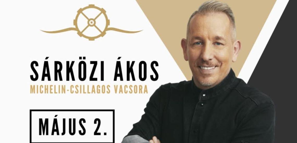 Fine dining Élményvacsora - Sárközi Ákos Michelin-csillagos séffel