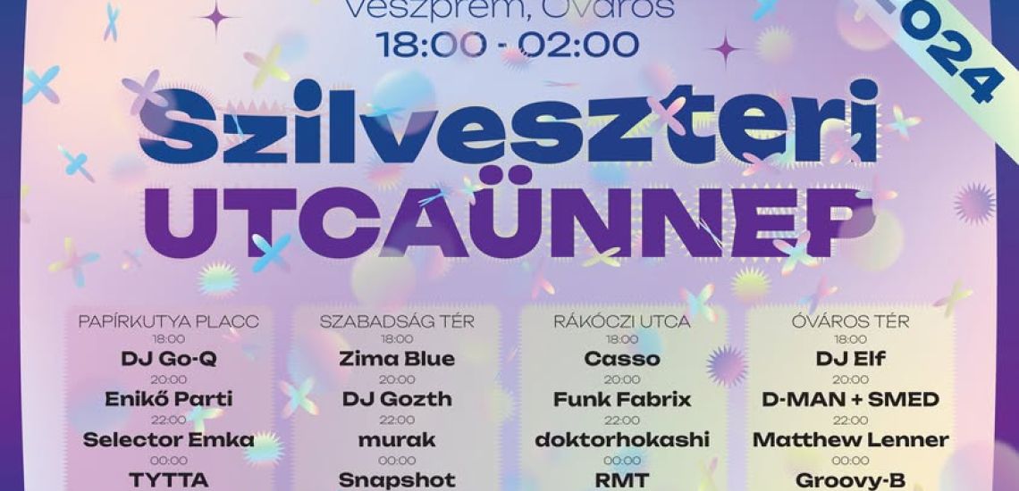 Szilveszteri Utcaünnep Veszprémben
