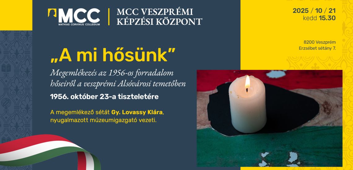 "A mi hősünk" - megemlékezés az 1956-os forradalom hőseiről 