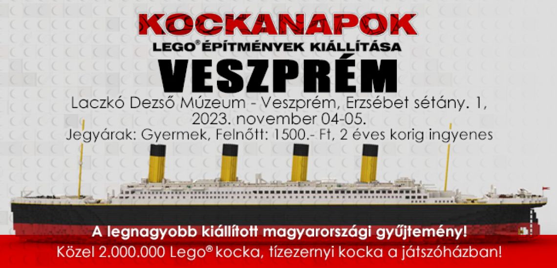 Kockanapok Lego Építmények Kiállítása és Játszóház