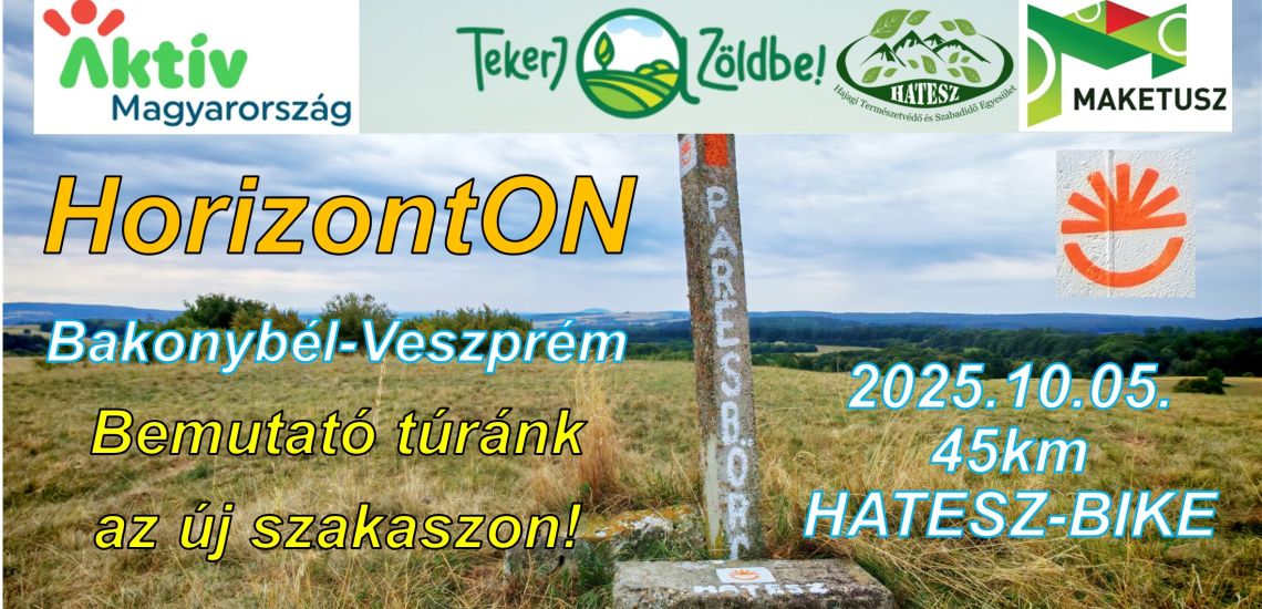 Veszprémbe a HorizontON - kerékpáros túra