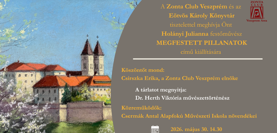 Megfestett pillanatok - kiállításmegnyitó