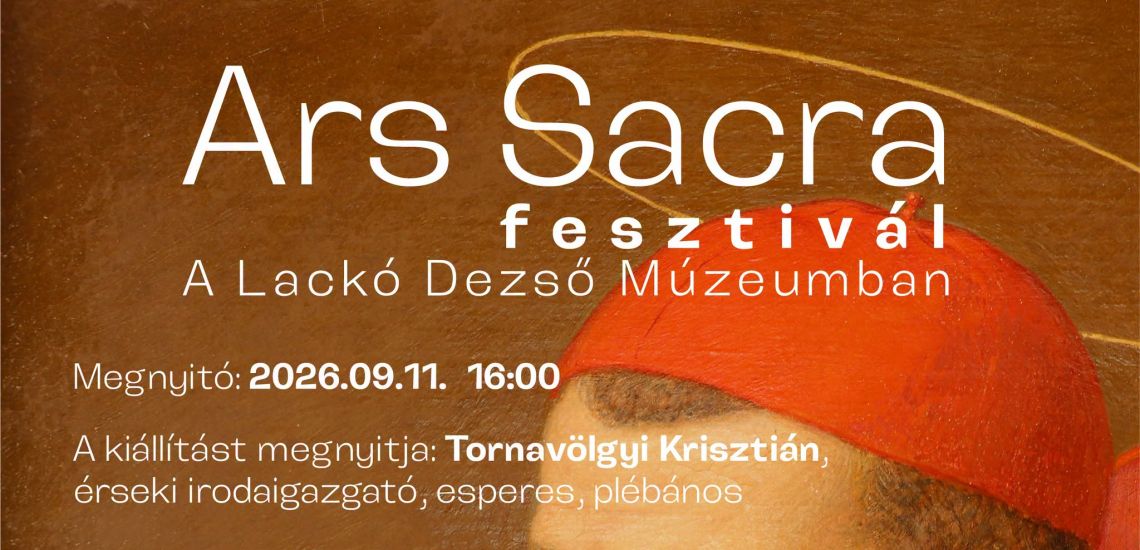 Ars Sacra Fesztivál - Ünnepélyes megnyitó