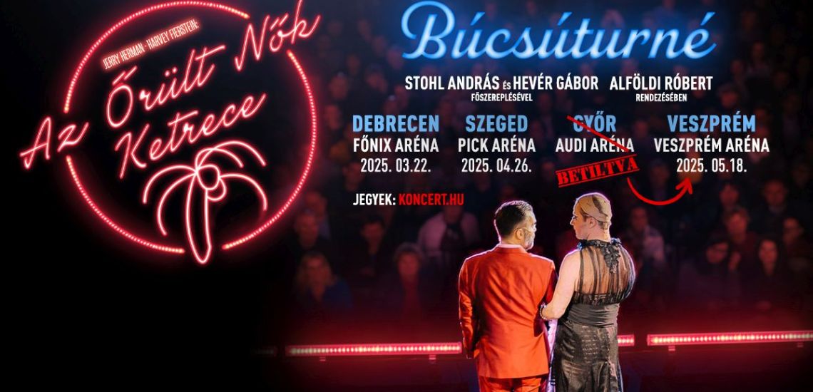 Az őrült nők ketrece - Búcsúturné