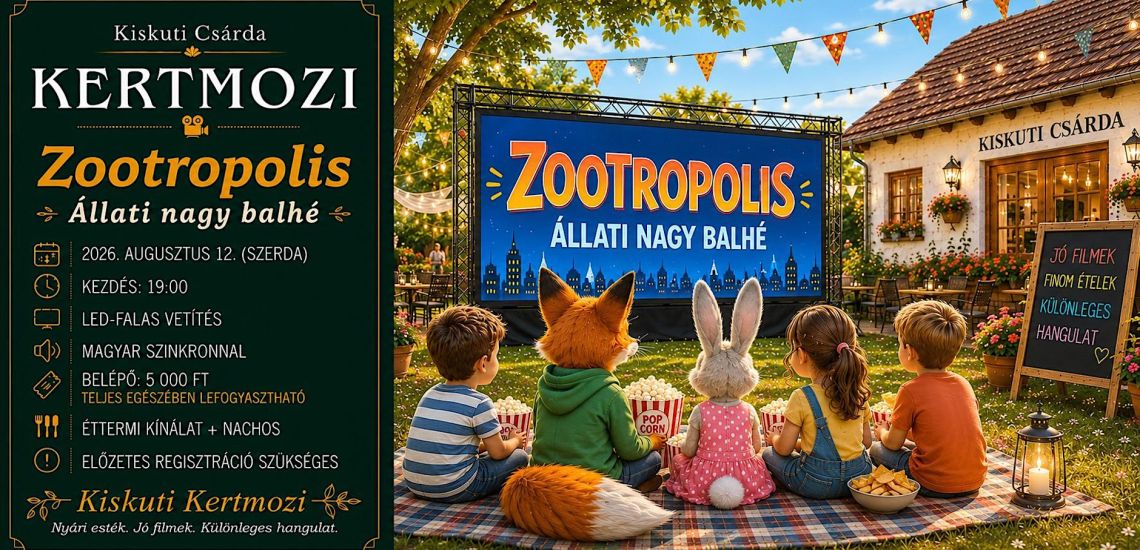 Kertmozi a Kiskuti Csárdában - Zootropolis 