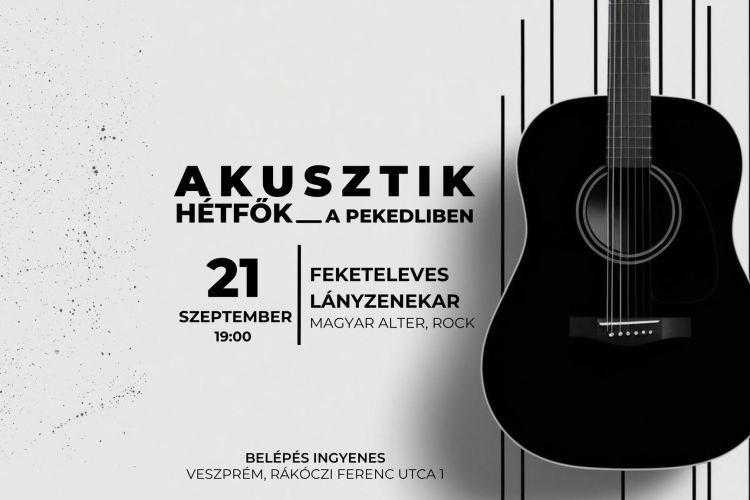 Acoustic Monday - Feketeleves lányzenekar